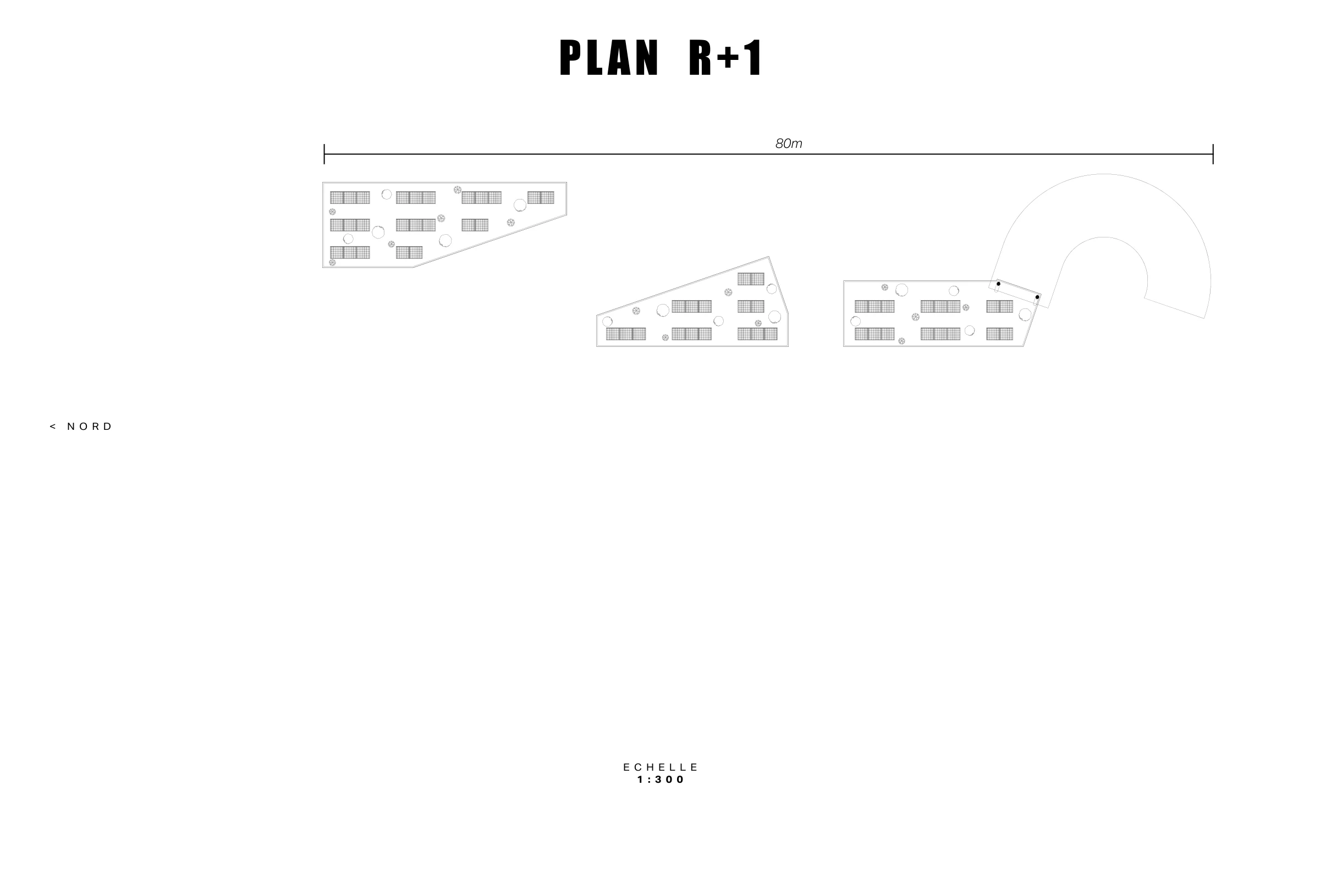 Plan du niveau R+1